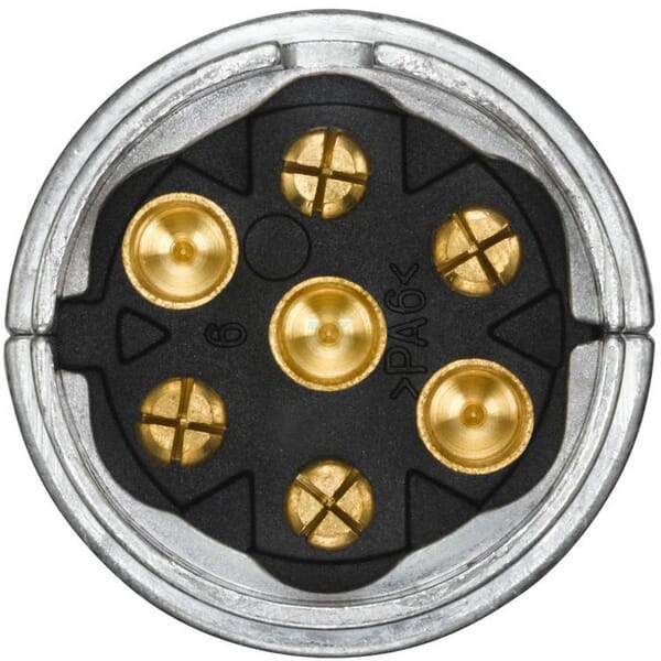 Stecker 7 pin Flachstecker