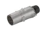 Stecker 7 pin DIN/ISO 1185 Metallflachstecker