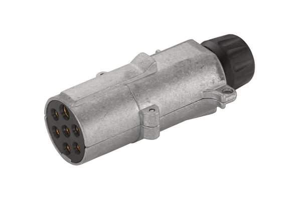 Stecker 7 pin DIN/ISO 1185 Metallflachstecker