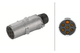 Stecker 7 pin DIN/ISO 1185 Metallflachstecker