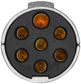 Stecker 7 pin DIN/ISO 1185 Metallflachstecker