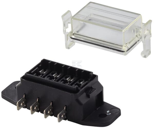 Sicherungskasten 4 pin Flachstecker