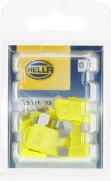 Sicherung, Stecksicherung, Standard, 20A,  Gelb, 18.8mm, 10Stk., Hella
