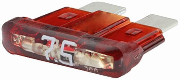 Sicherung, Stecksicherung, Standard, 7.5A,  Braun, 18.8mm, 10Stk., Hella