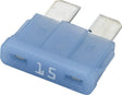Sicherung, Stecksicherung, Standard, 15A,  Blau, 18.8mm, 10Stk., Hella