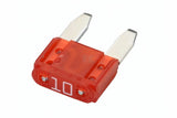 Sicherung, Stecksicherung, Mini, 10A,  Rot, 19mm, 5Stk., Hella