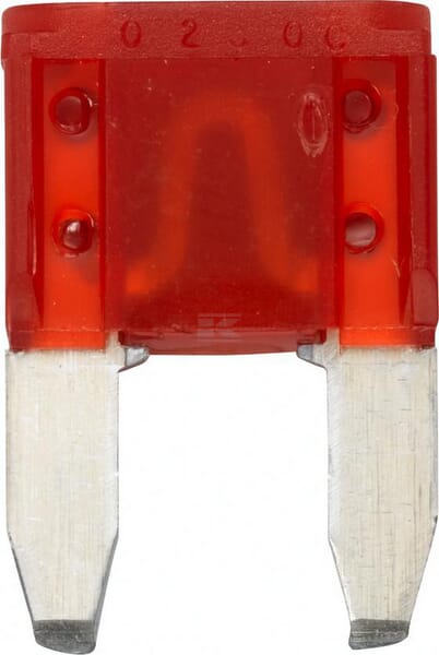 Sicherung, Stecksicherung, Mini, 10A,  Rot, 19mm, 5Stk., Hella