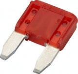 Sicherung, Stecksicherung, Mini, 10A,  Rot, 19mm, 5Stk., Hella