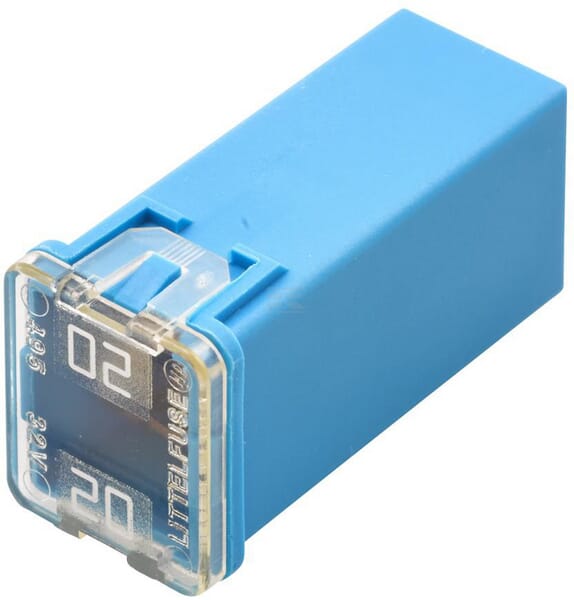Sicherung, PAL, 20A,  Blau, 23.10mm, 1Stk., Hella