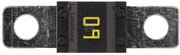 Sicherung, Midi, 60A,  Bernstein, 41.07mm, 1Stk., Hella