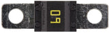 Sicherung, Midi, 60A,  Bernstein, 41.07mm, 1Stk., Hella
