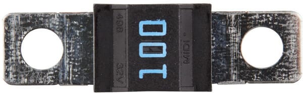 Sicherung, Midi, 100A,  Blau, 41.07mm, 1Stk., Hella