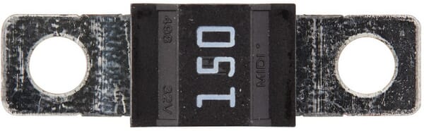 Sicherung, Midi, 150A,  Grau, 41.07mm, 1Stk., Hella