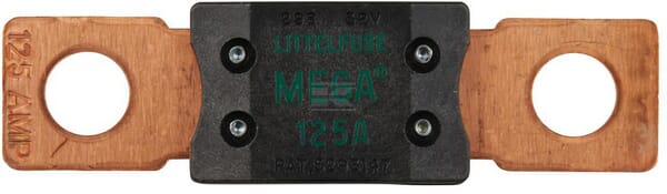 Sicherung, Mega, 125A,  Grün, 68.58mm, 1Stk., Hella