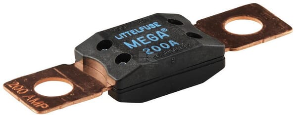 Sicherung, Mega, 200 A, Blau, 68.58mm, 1Stk., Hella