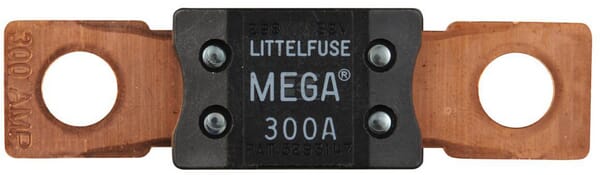 Sicherung, Mega, 300A,  Grau, 68.58mm, 1Stk., Hella
