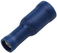Rundstecker, Buchse, blau, 1,5-2,5 mm², Ø5 mm², Serie A (10x), Hella