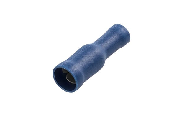 Rundstecker, Buchse, blau, 1,5-2,5 mm², Ø5 mm², Serie A (10x), Hella