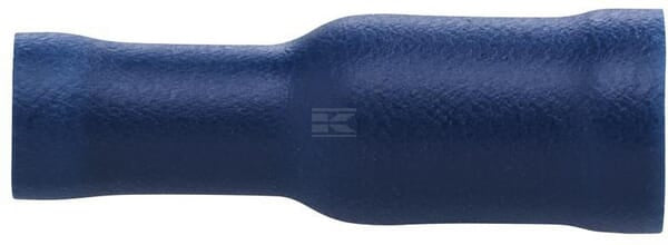 Rundstecker, Buchse, blau, 1,5-2,5 mm², Ø5 mm², Serie A (10x), Hella