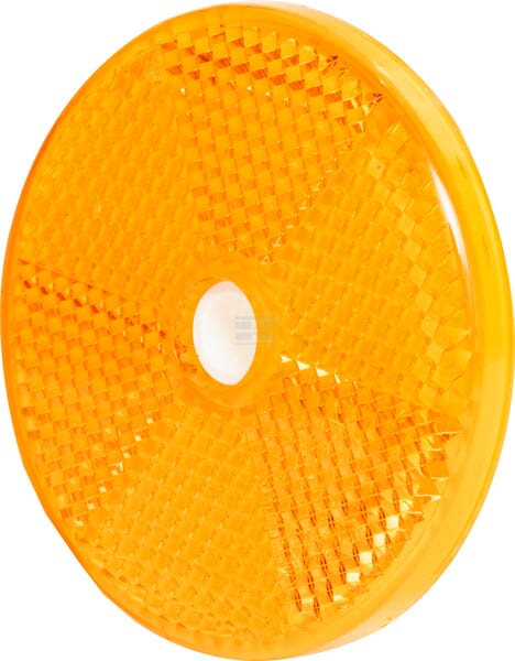 Orangefarbener Reflektor Ø 60mm