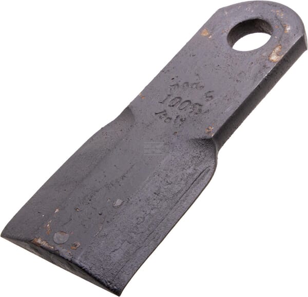 Schlegelmesser, Länge 135mm, breite 40mm, dicke 6mm, bohrungsdurchmesser 16.5mm