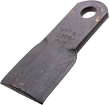 Schlegelmesser, Länge 135mm, breite 40mm, dicke 6mm, bohrungsdurchmesser 16.5mm