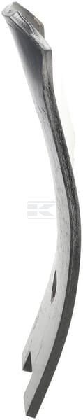 Leitblech 290x100x8mm, gekrümmt, 1 Loch, passend für Kerner