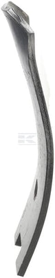 Leitblech 290x100x8mm, gekrümmt, 1 Loch, passend für Kerner