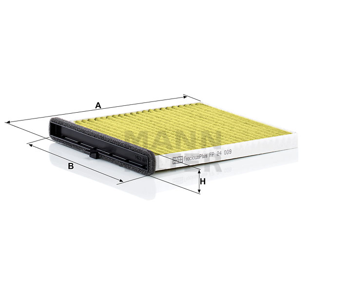 FP 24 009 Innenraumfilterelement (FreciousPlus)