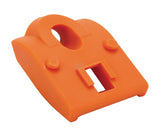 Kunststoffgelenk orangefarben