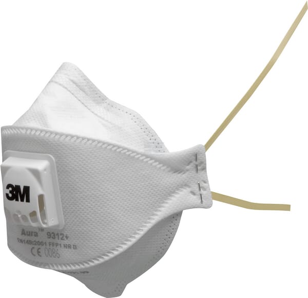 Staubmaske FFP1 mit Ventil 9312+ 10 Stück 
