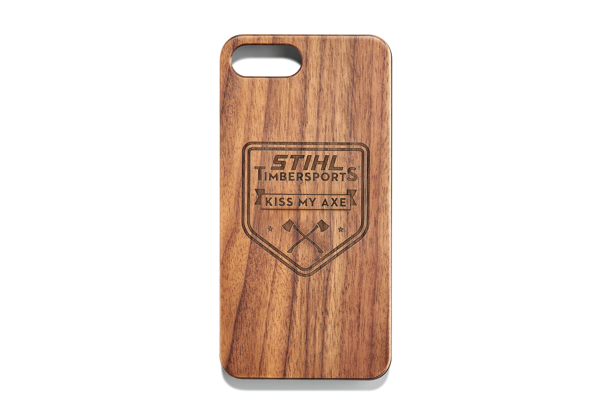 STIHL Handyhülle AXE Holz iPhone 6/7/8 Plus