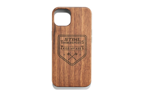 STIHL Handyhülle AXE Holz iPhone 13