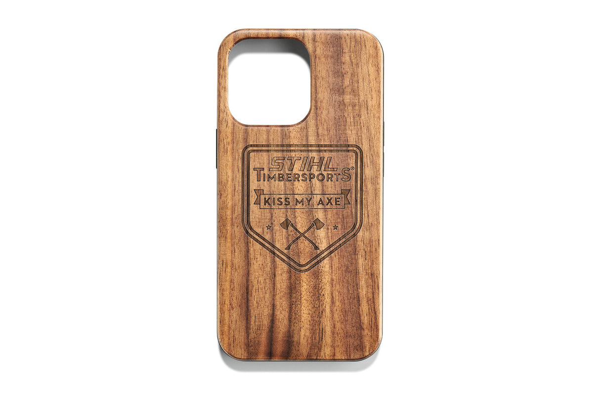 STIHL Handyhülle AXE Holz iPhone 13 Pro