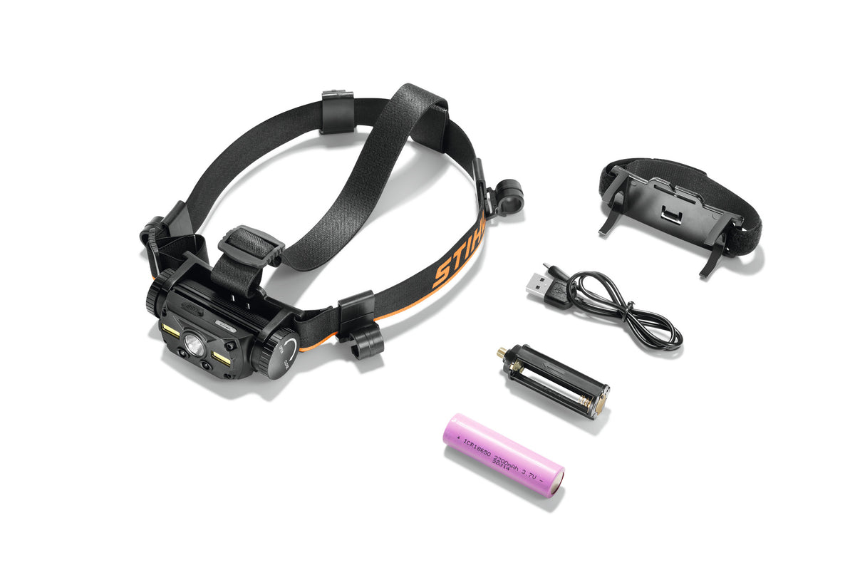 STIHL Stirnlampe inklusive Helmhalterung STIHL