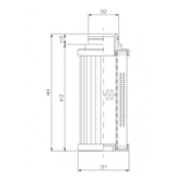 D770G06B Hydraulikfilterelement (Druckfilter)