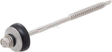 Selbstbohrende Flügelschrauben mit Sechskantkopf, A2 K 6.5X130 FCS 22mm