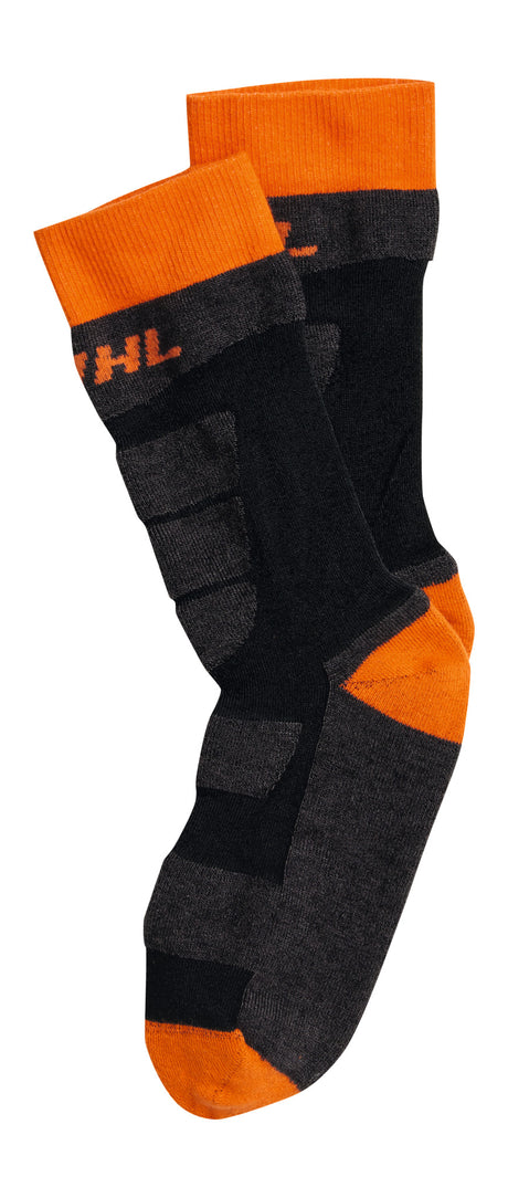 STIHL Socken Gr. 43-46 WORKER Schwarz