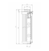 RHR240S50B3/AB1 Hydraulikfilterelement (Rücklauffilter)