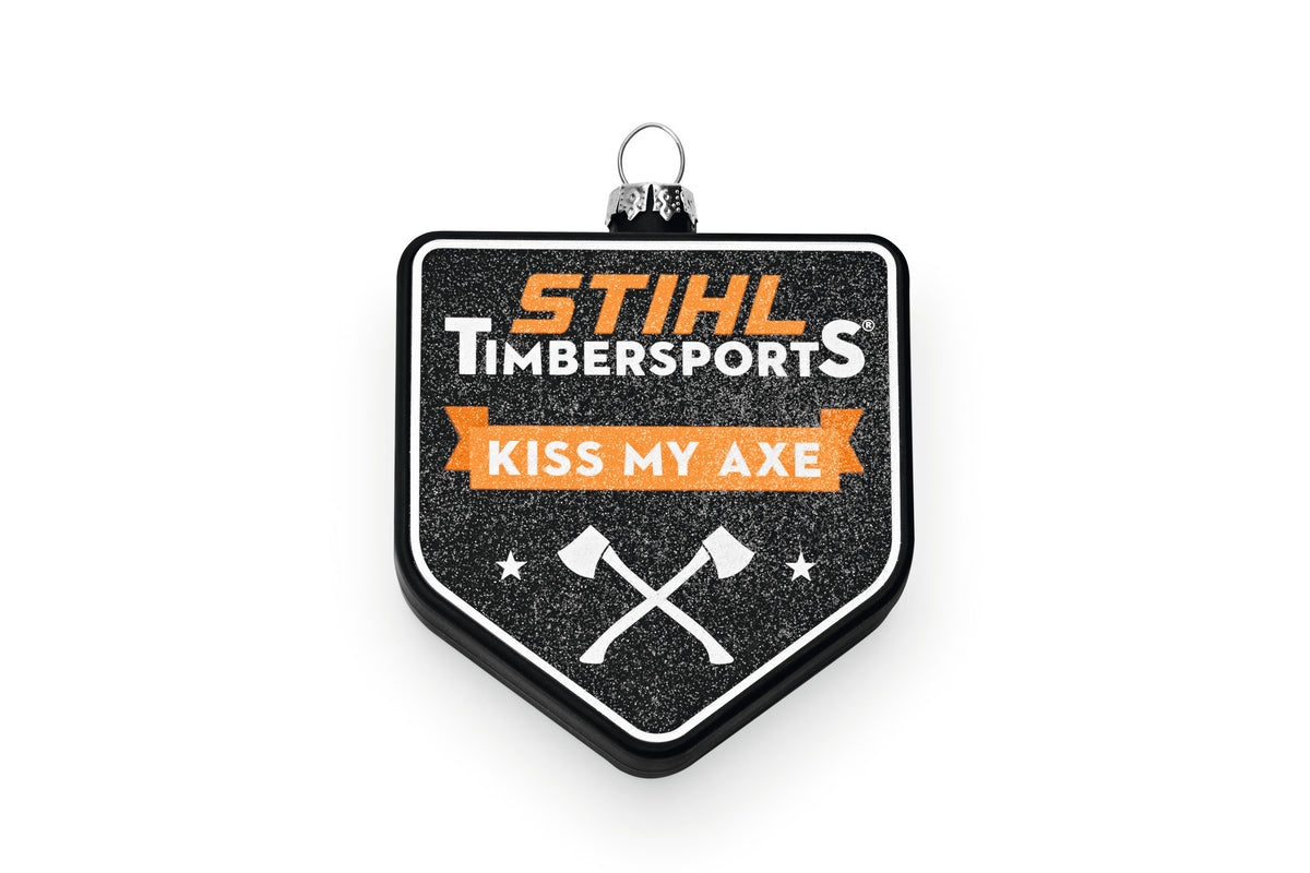 STIHL Weihnachstbaumkugel KISS MY AXE