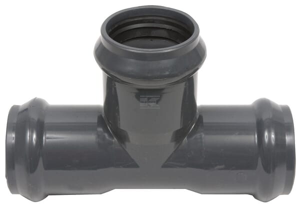 T-Stück 90mm PVC PN10