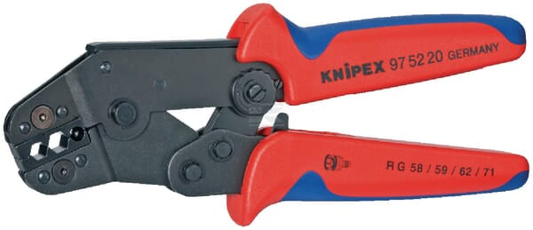 Crimpzangen für Zweihandbed.