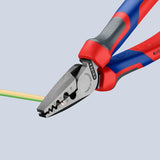 Crimpzange für Kabelende
