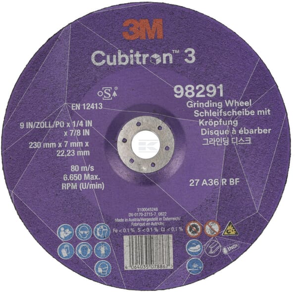 Entgratscheibe Cubitron 3 230mm
