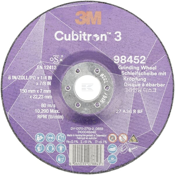 Entgratscheibe Cubitron 3 150mm