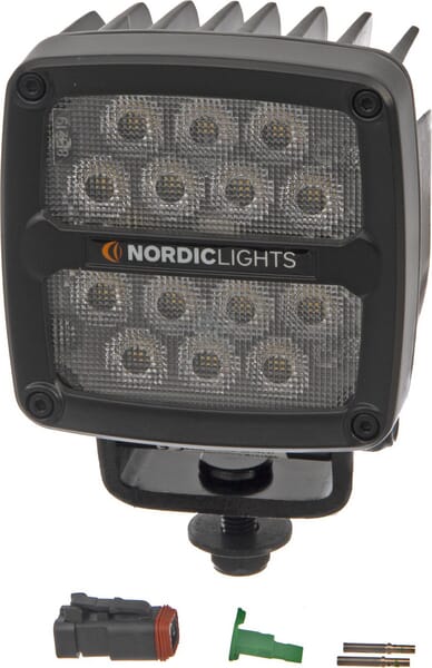 Arbeitsscheinwerfer, 9-32V, LED, 7000lm, Quadratisch
