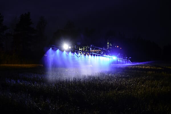 Arbeitsscheinwerfer, 9-32V, LED, 400lm, Quadratisch