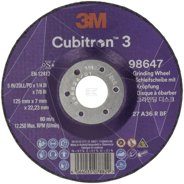 Entgratscheibe Cubitron 3 125mm