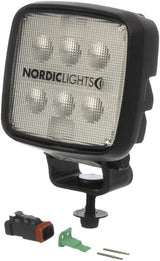 Arbeitsscheinwerfer, 9-64V, LED, 1600lm, Quadratisch