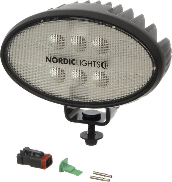 Arbeitsscheinwerfer, 9-32V, LED, 1600lm, Oval